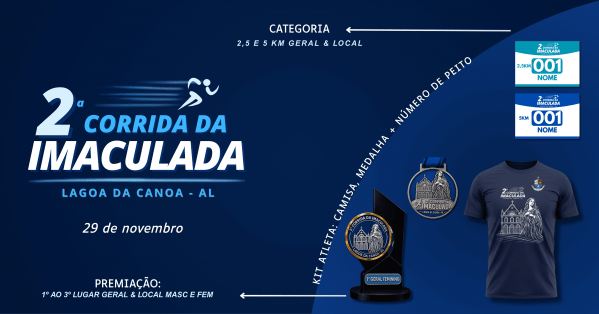Imagem do evento 2ª Corrida da Imaculada
