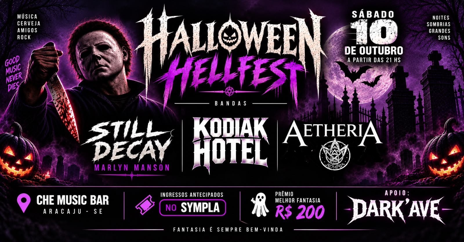 HALLOWEEN HELLFEST - CHE MUSIC BAR