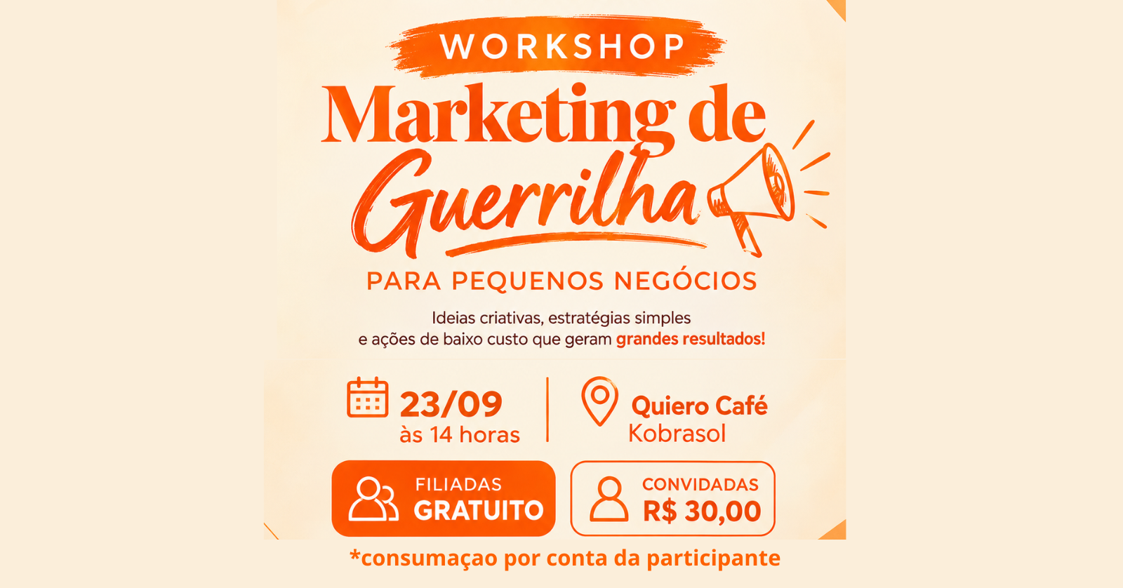Workshop Marketing de Guerrilha