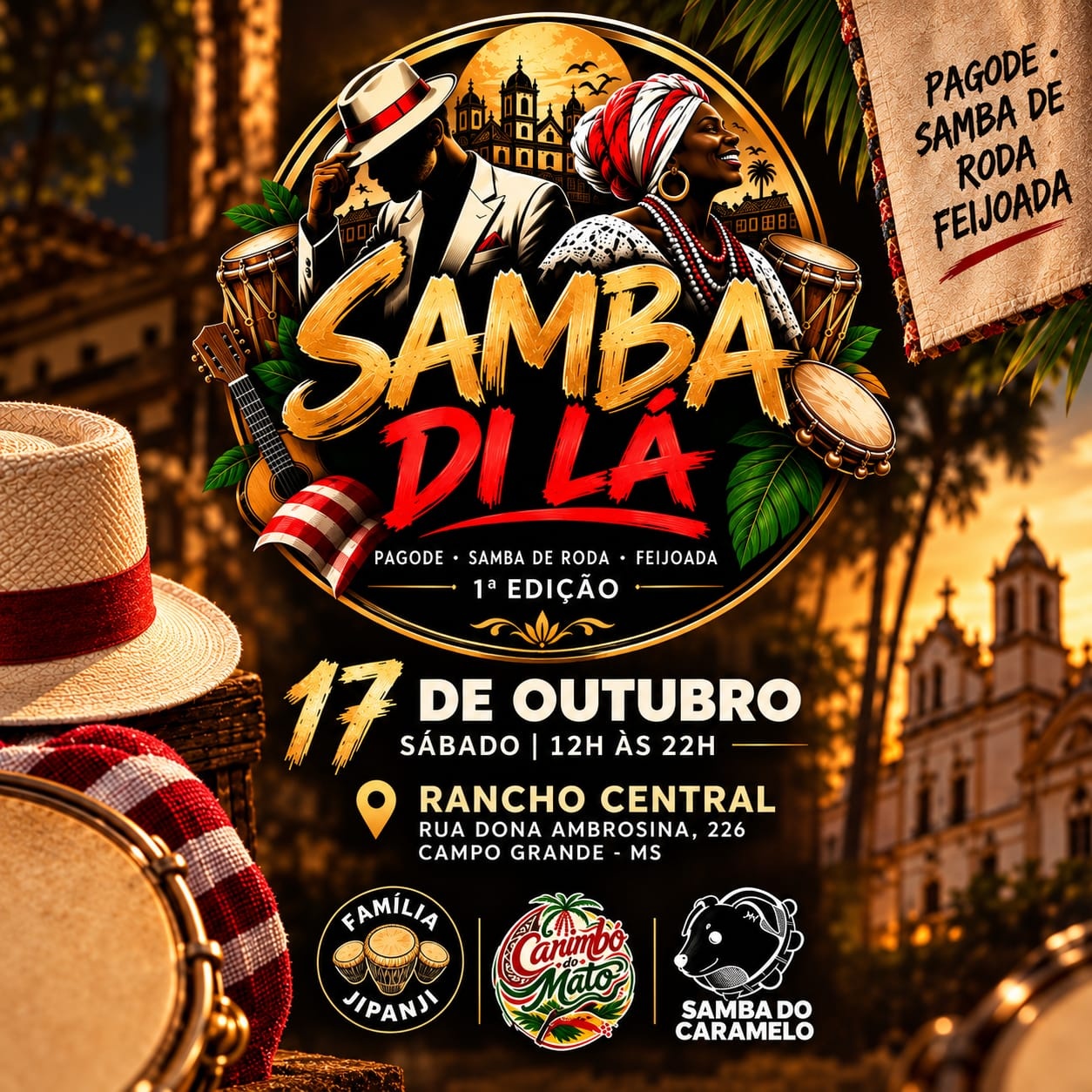 Imagem da fonte — SAMBA DI LÁ
