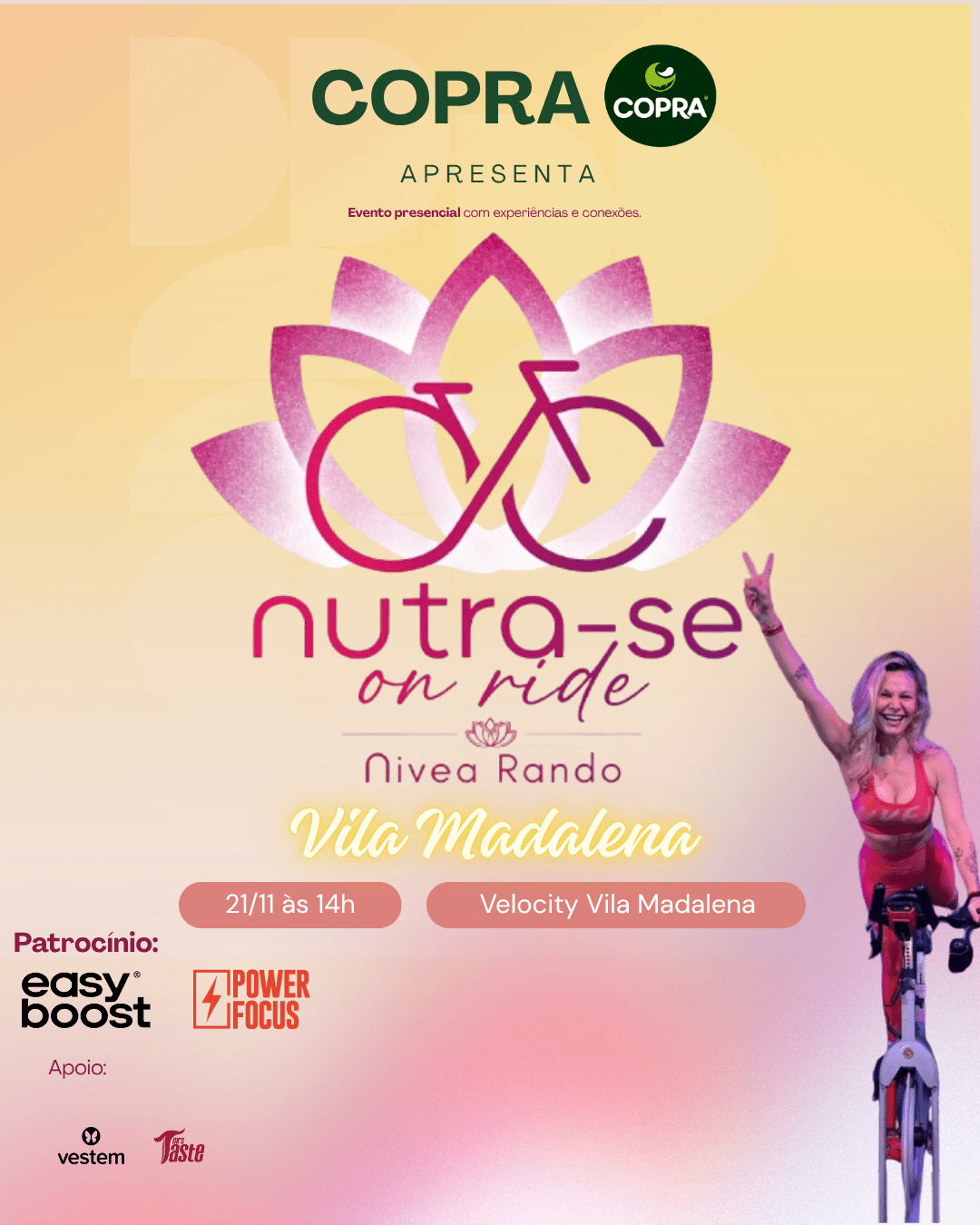Nutra-se on ride Vila Madalena