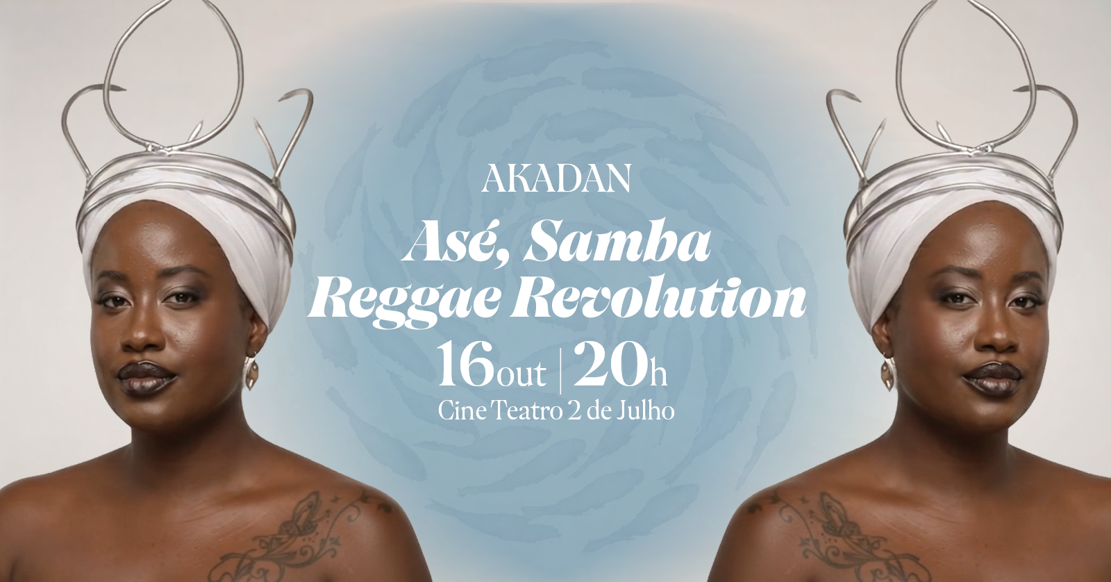 Asé Samba Reggae Revolution um show-manifesto de AKADAN