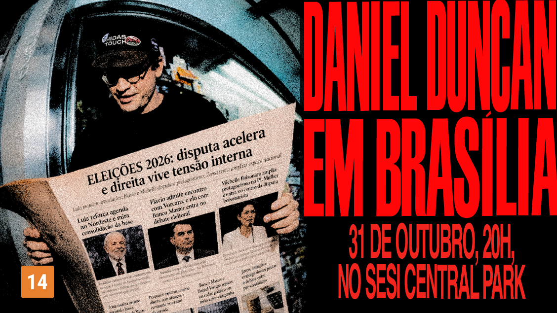 DANIEL DUNCAN EM BRASÍLIA - 31.10