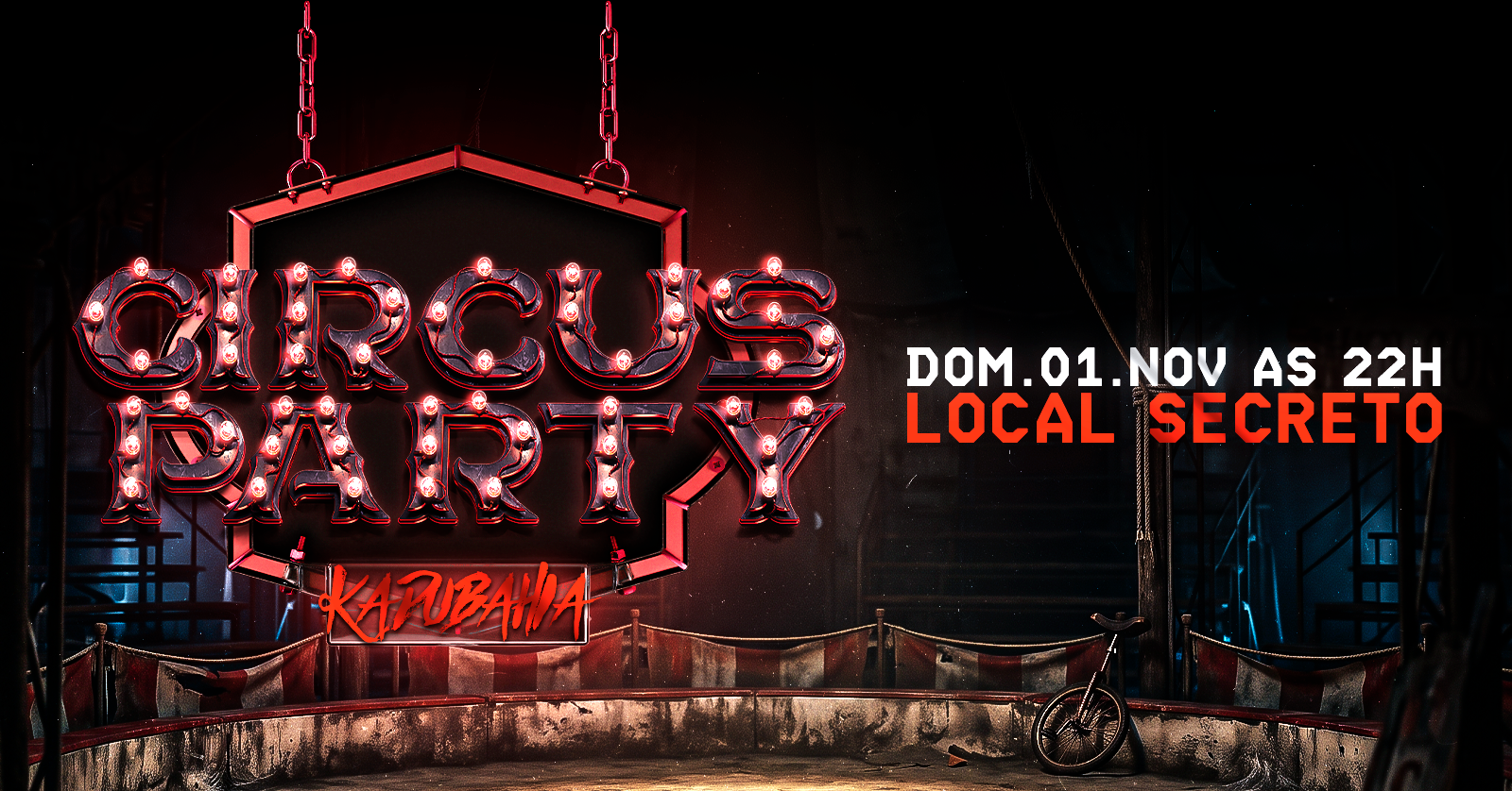 Circus Party 1º Edição Halloween - São Paulo, SP