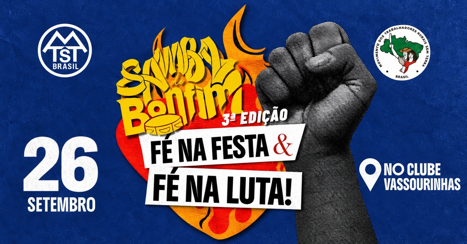 FÉ NA FESTA FÉ NA LUTA - 3ª EDIÇÃO