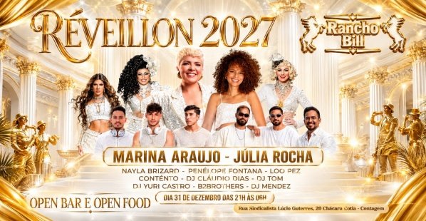 Imagem do evento REVEILLON RANCHO BILL ALL INCLUSIVE 2027