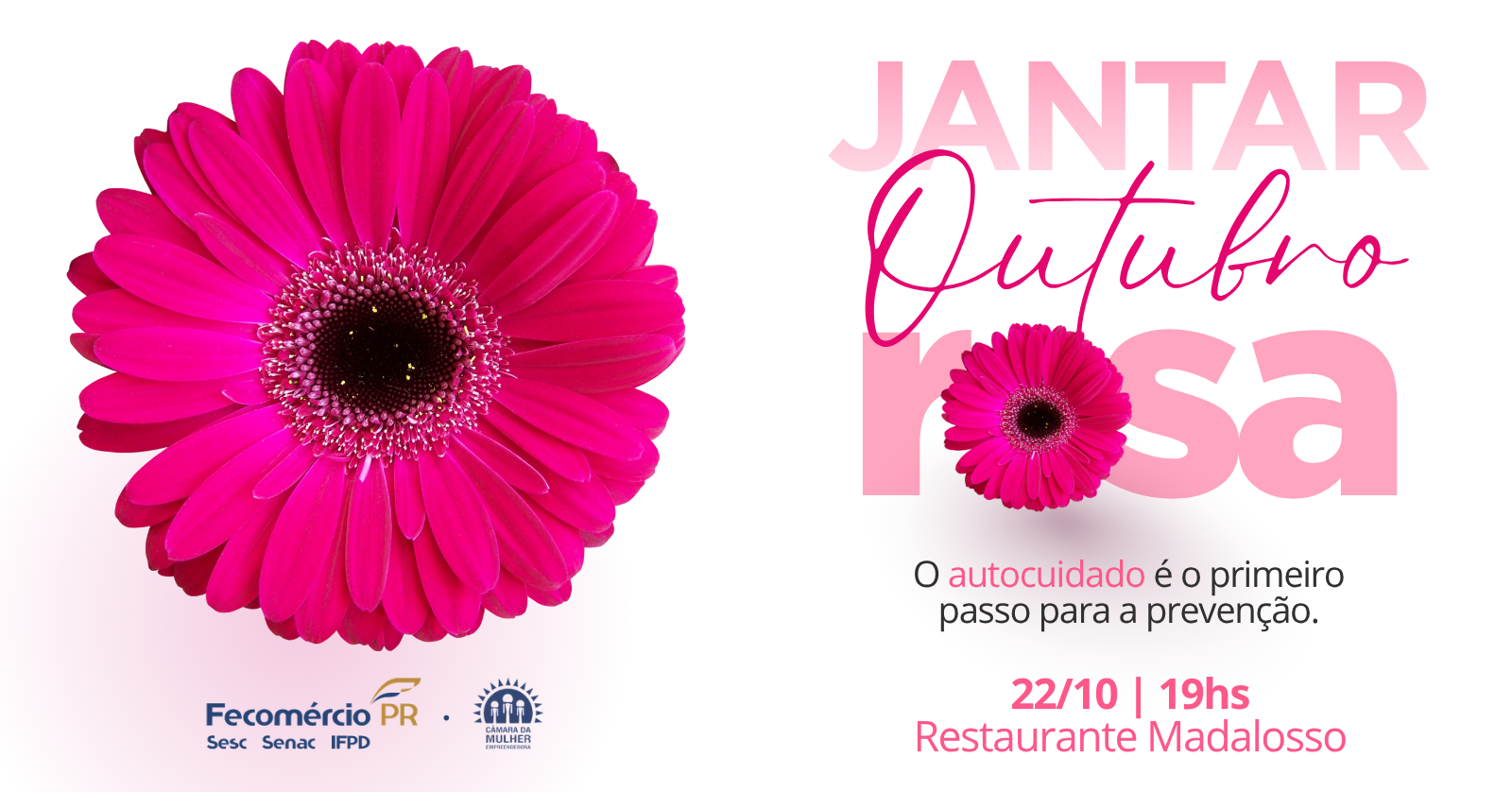 JANTAR OUTUBRO ROSA - CMEG 2026