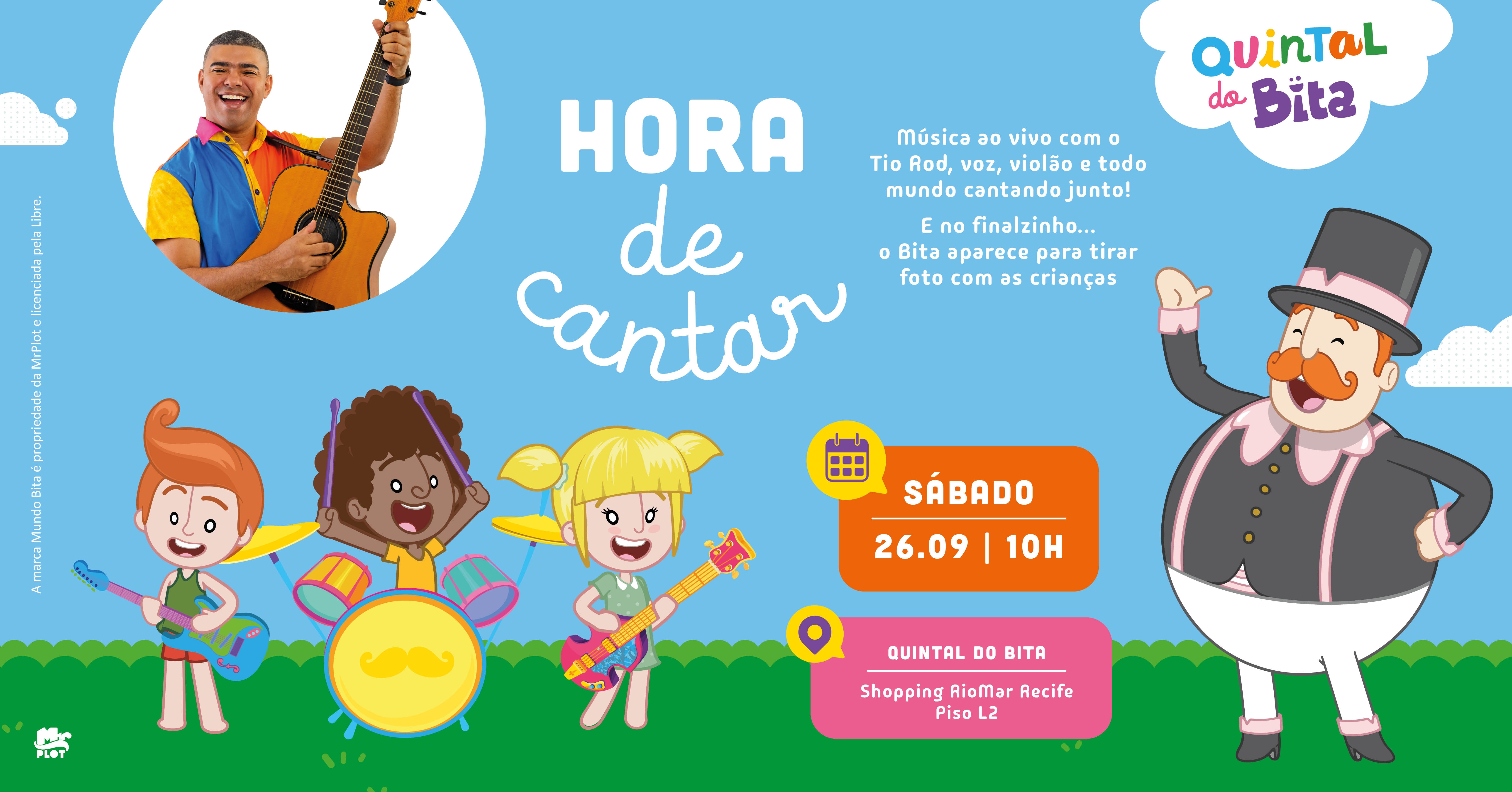 Hora de Cantar no Quintal do Bita