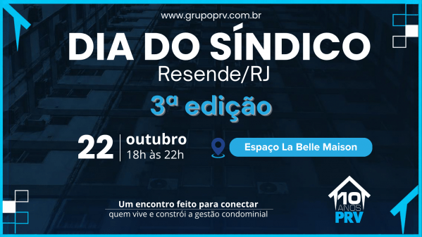 Imagem do evento Dia do Síndico, Resende/RJ - 3ª edição