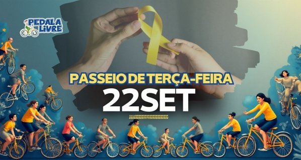Imagem do evento Pedala Livre - Terça-feira - 22/09/26