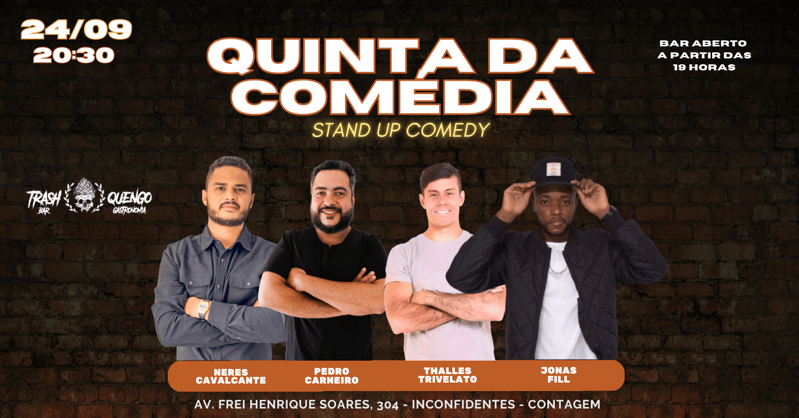 Quinta da Comédia - Stand up comedy no Trash Bar