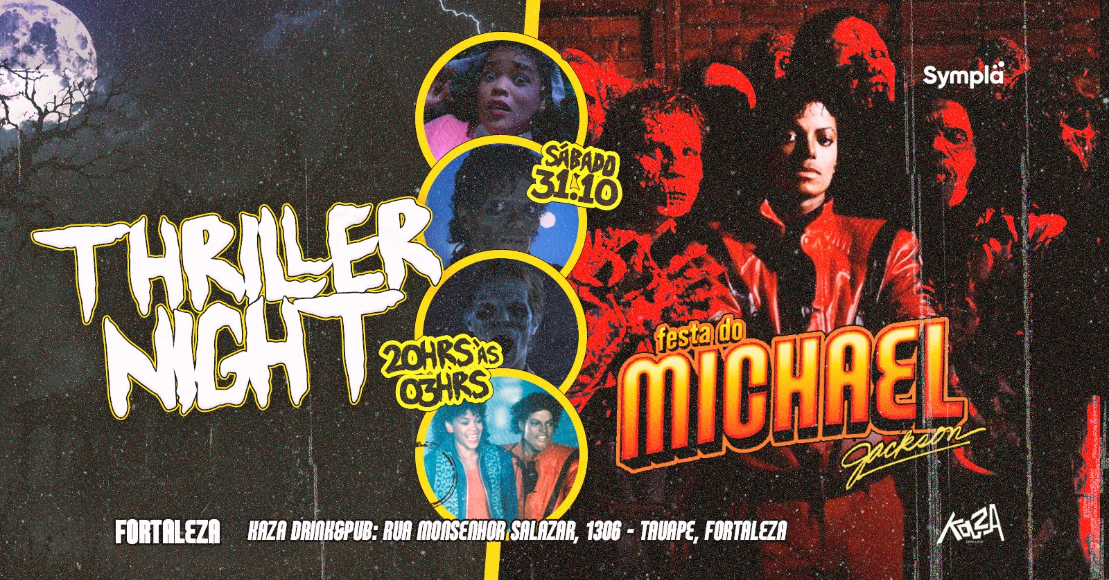 Festa do Michael Jackson em FORTALEZA - THRILLER NIGHT - Rua Monsenhor Salazar, 1306