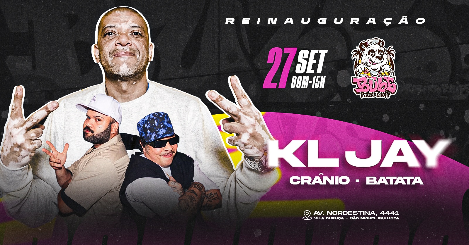 Na hora certa convida KLJAY
