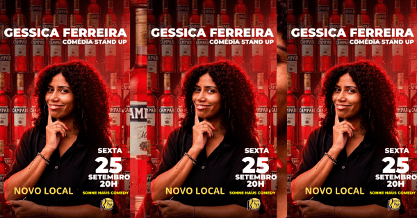 Imagem do evento GESSICA FERREIRA - Comédia Stand Up