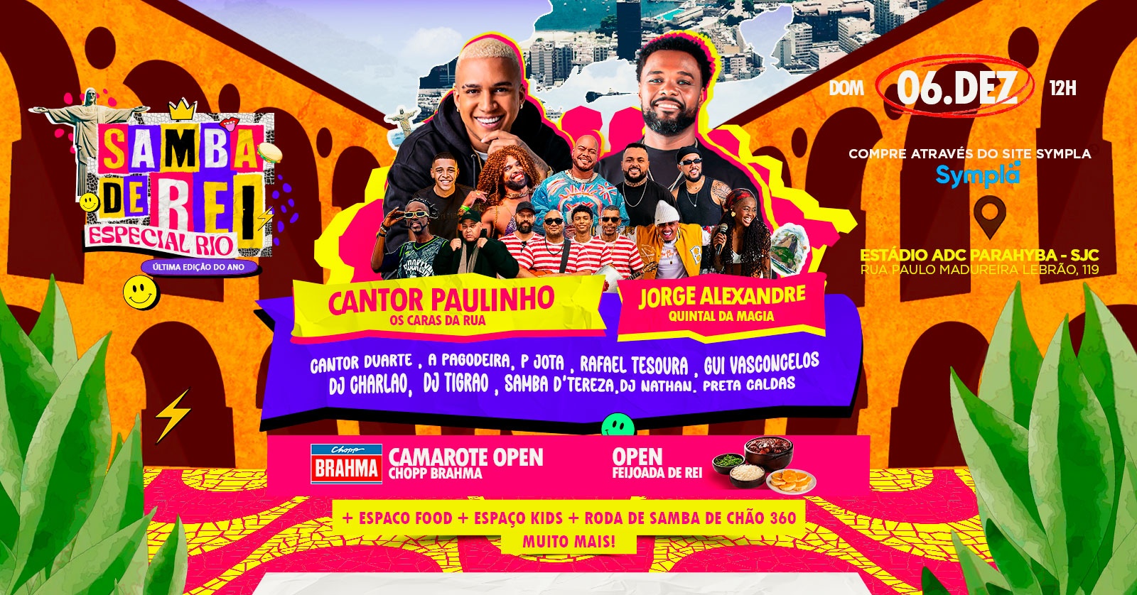 SAMBA DE REI especial RIO - São José dos Campos, SP