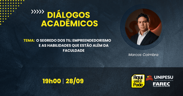 Imagem do evento O Segredo dos 1%: Empreendedorismo e as Habilidades que Estão Além da Faculdade
