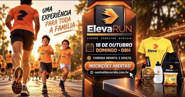 Imagem do evento ELEVA RUN - Corrida Infantil e Adulta (Divulgação)