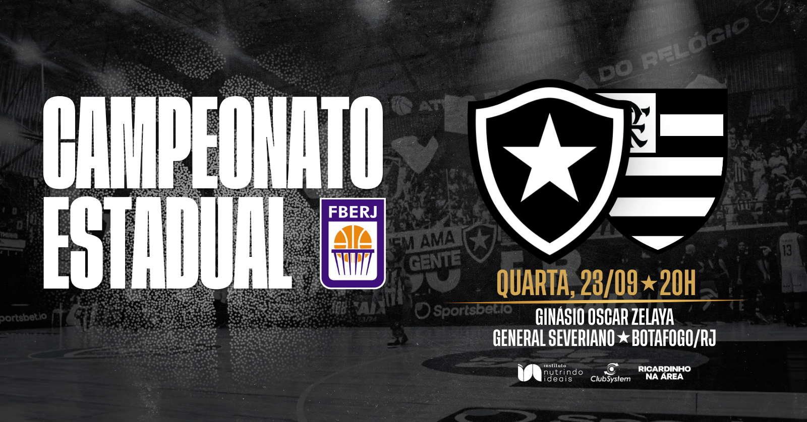 Estadual de Basquete: Botafogo x Flamengo