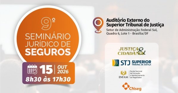 Imagem do evento 9º Seminário Jurídico de Seguros