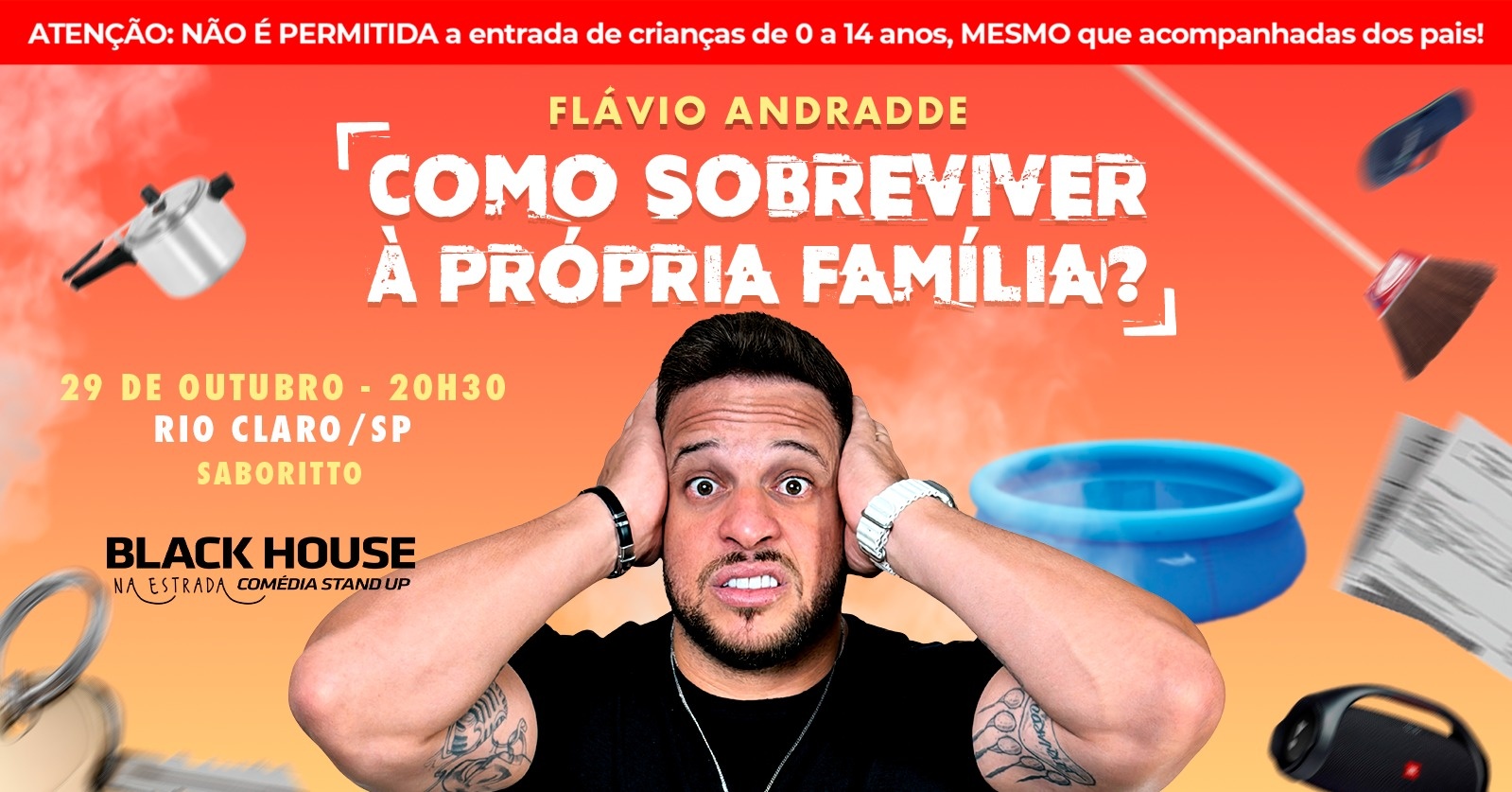 FLAVIO ANDRADDE em RIO CLARO - Stand up Comedy