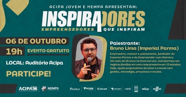 Imagem do evento INSPIRADORES | Empreendedores que inspiram