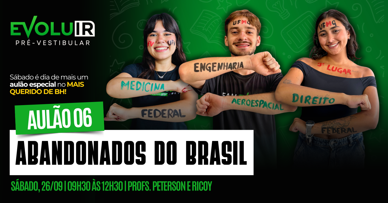 Aulão 06 ENEM 2026 - Abandonados do Brasil: minorias e subcidadania