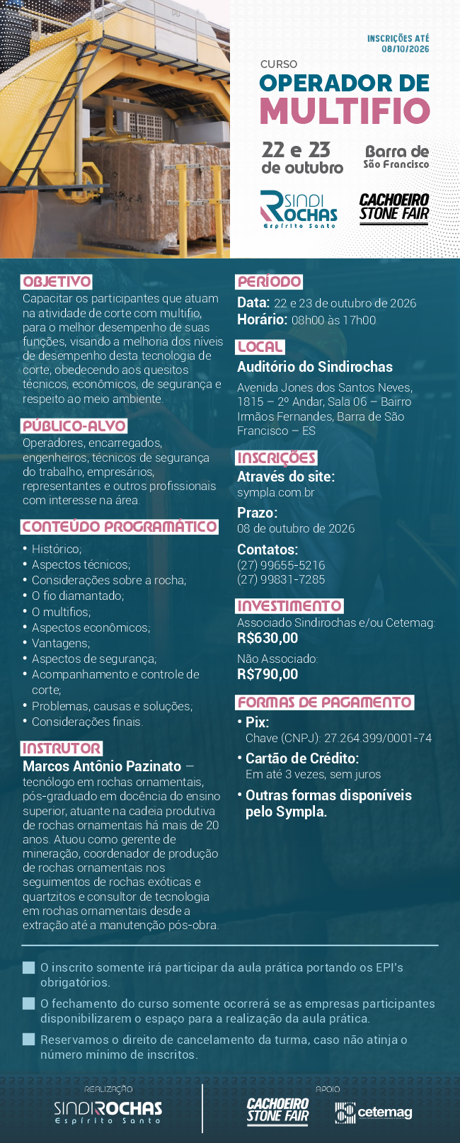 Imagem 1 da descrição do evento