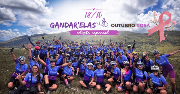 Imagem do evento Gandar'Elas Outubro Rosa | Edição Especial Topo do Mundo