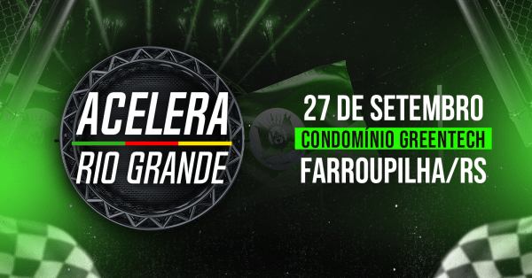 Imagem do evento ACELERA RIO GRANDE! MEGA ETAPA INÉDITA! 27 de Setembro!