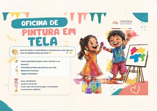 Imagem do evento Oficina de Pintura em Tela