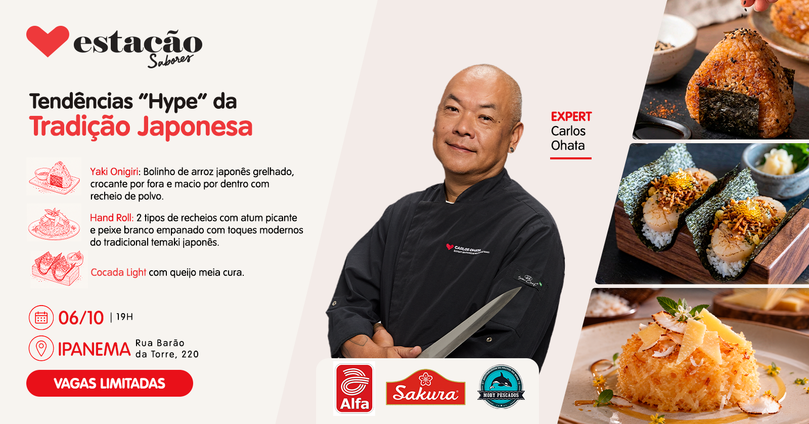 Tendências “Hype” da Tradição Japonesa (Ipanema)
