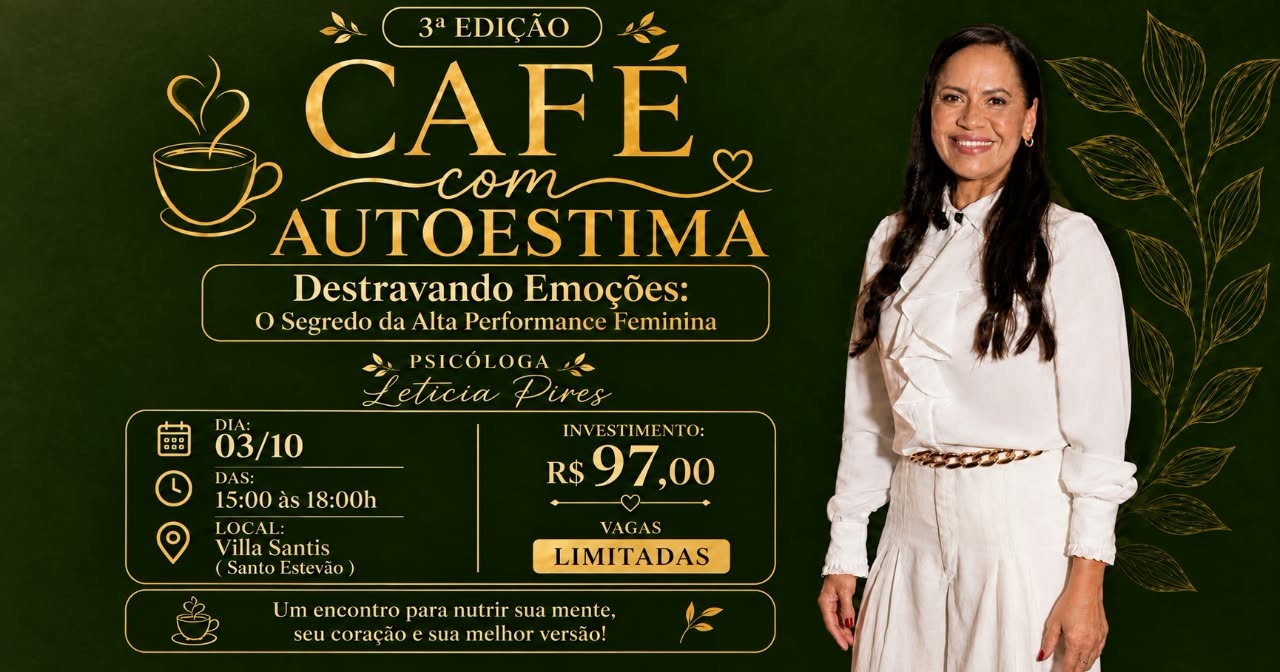 3ª Edição - Café com Autoestima
