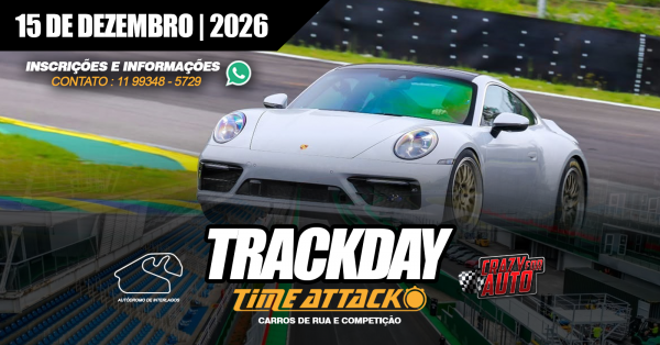 Imagem do evento TRACK DAY E TIME ATTACK EM INTERLAGOS - 15 DE DEZEMBRO DE 2026 