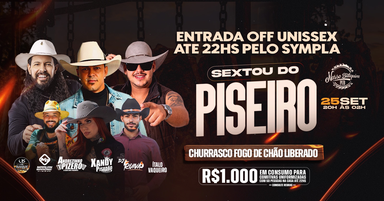 Piseiro e Fogo de chão