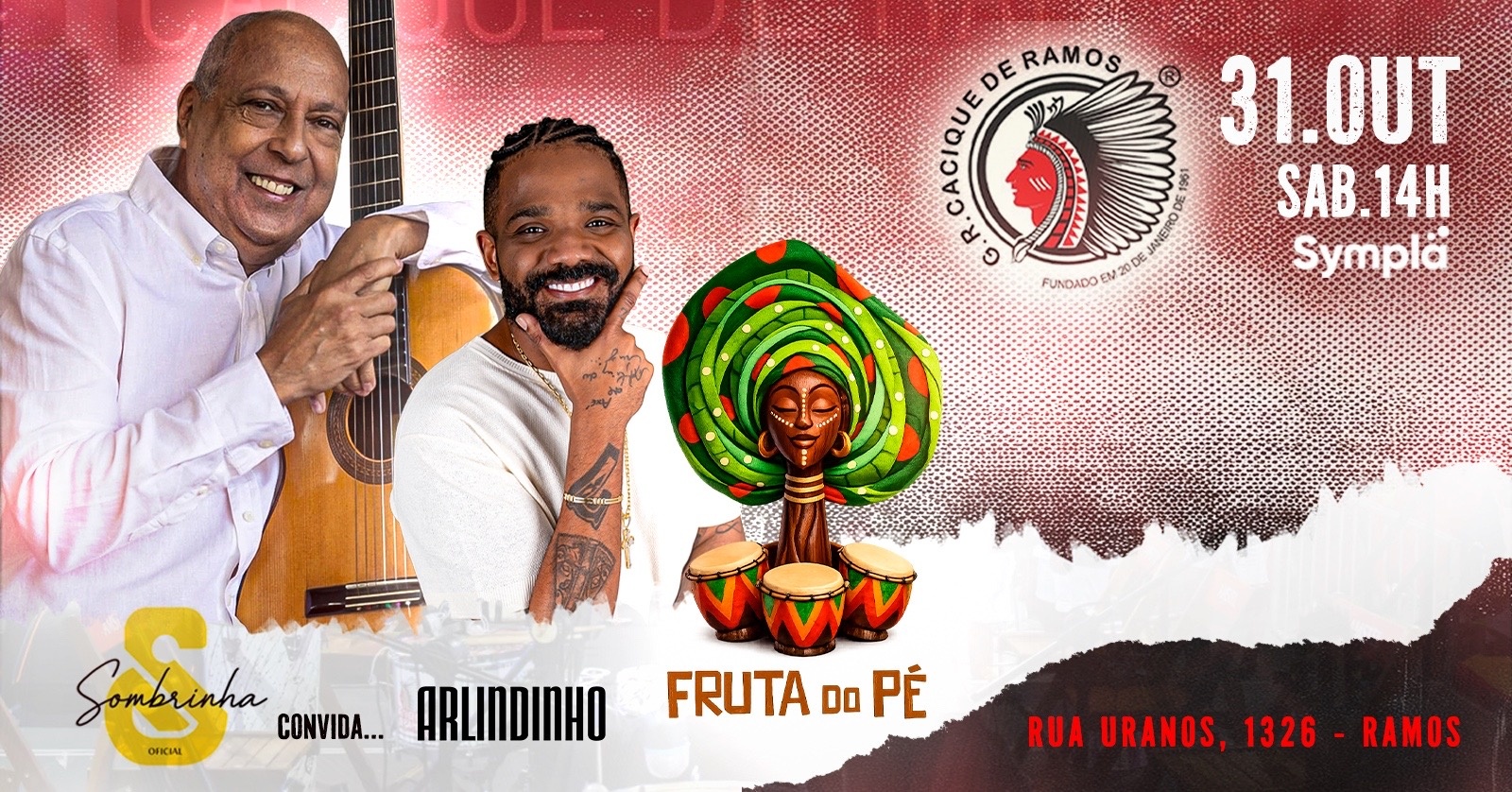 Sombrinha convida Fruta do Pé e Arlindinho
