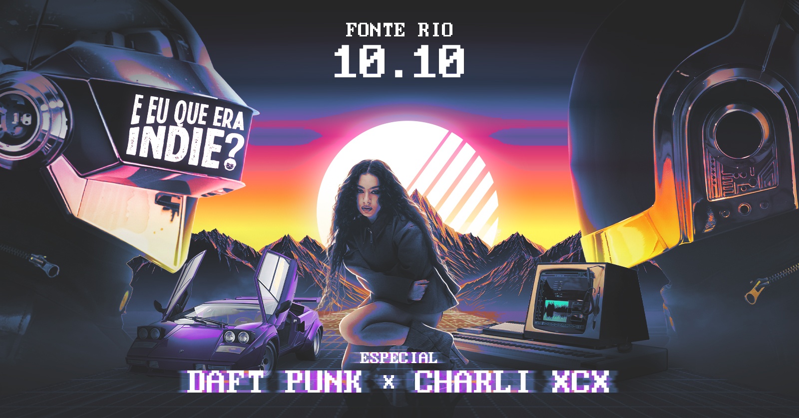E eu que era Indie? - HalloweIndie | Especial Daft Punk vs Charli XCX