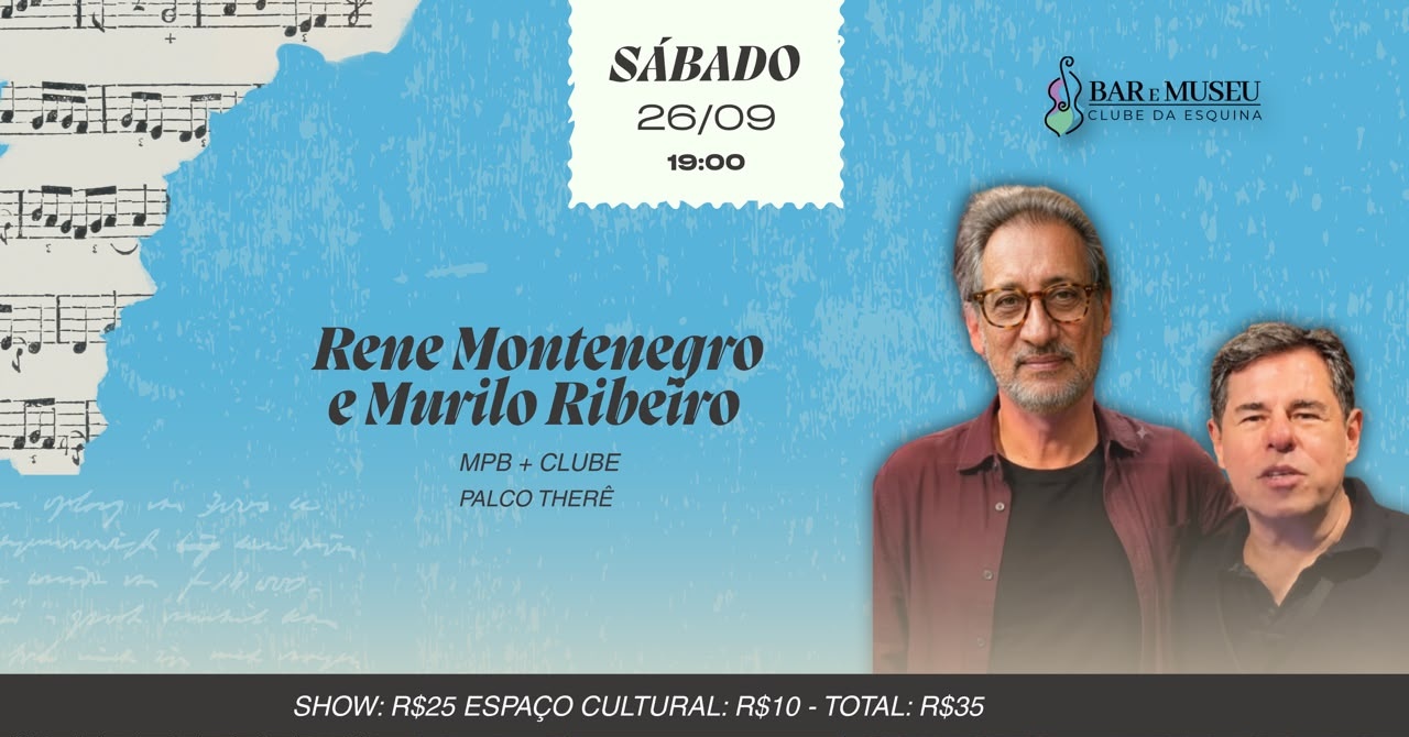 SHOW - RENE MONTENEGRO - CLUBE DA ESQUINA