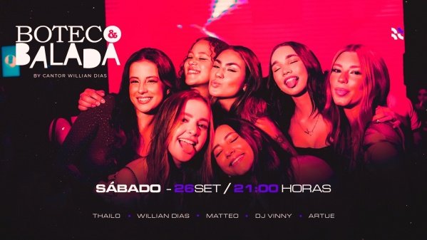 Imagem do evento Boteco e Balada - 26 de Setembro