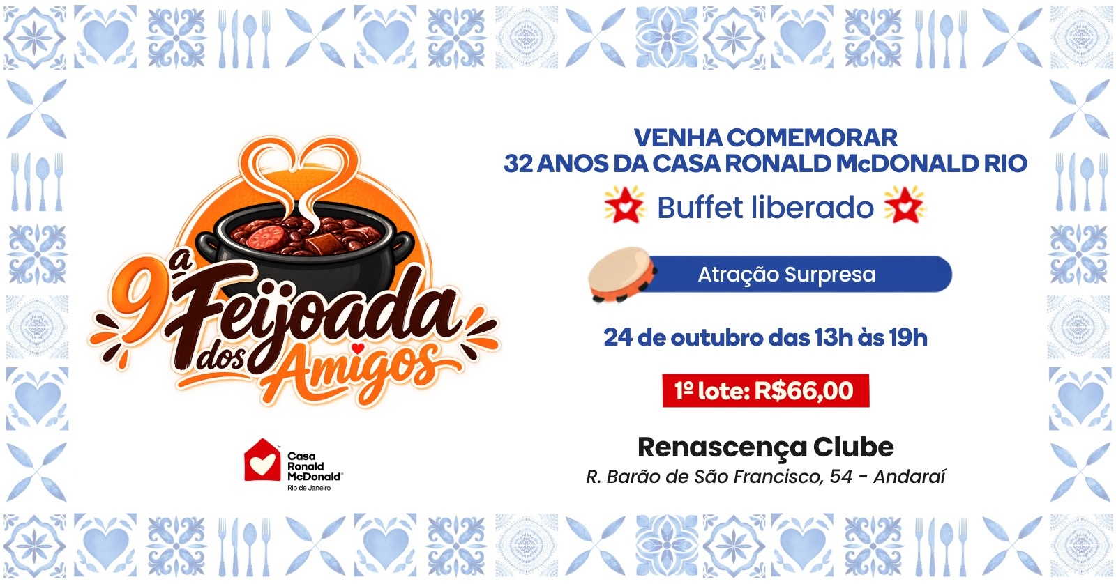 9ª Feijoada dos Amigos