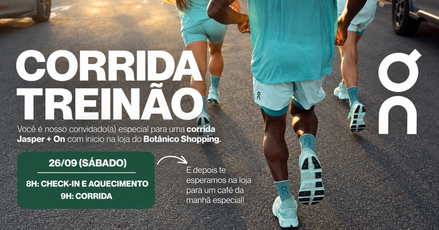 Treinão Jasper x On