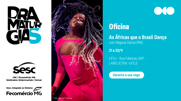 Imagem do evento Oficina: As Áfricas que o Brasil Dança com Negona Dance