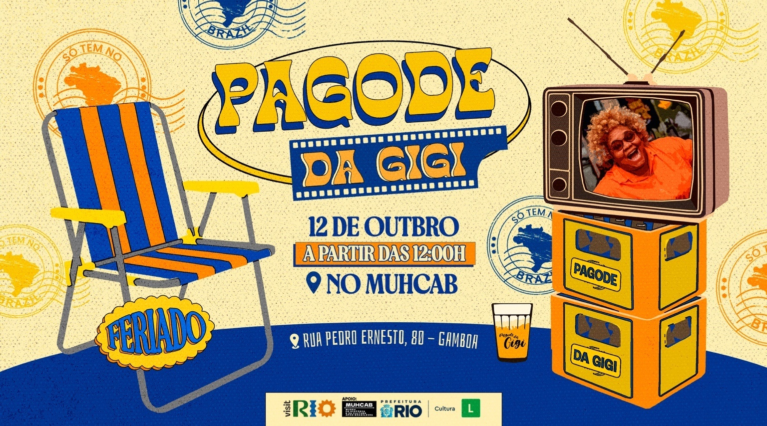 GRAVAÇÃO AUDIOVISUAL- PAGODE DA GIGI NO MUHCAB
