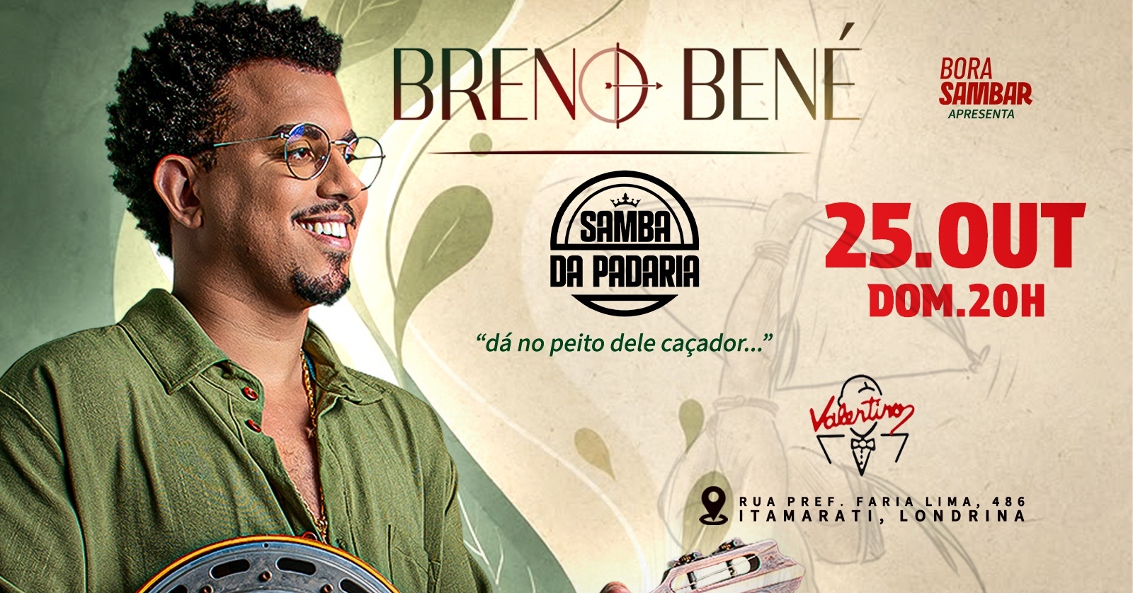 Roda de Samba Breno Bené - Londrina, PR