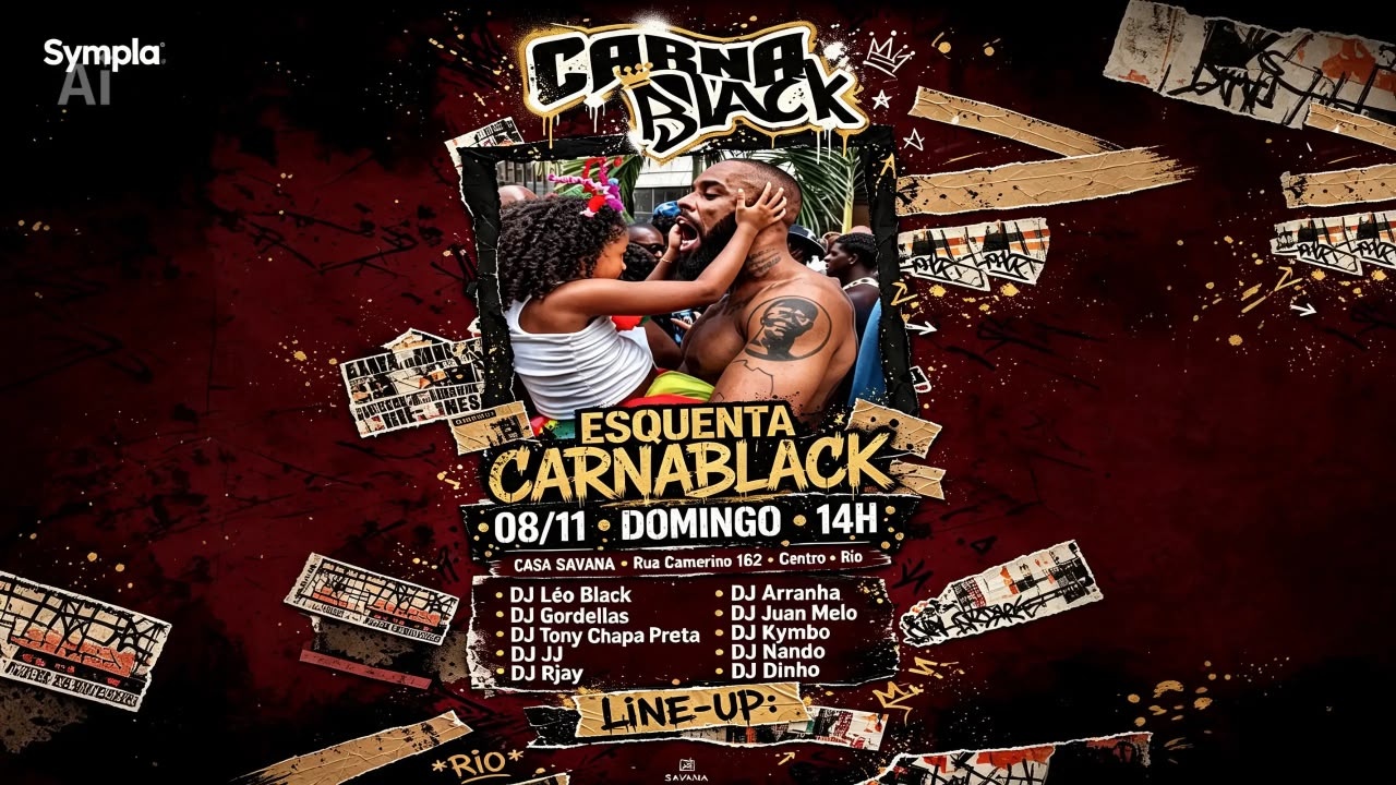 ESQUENTA CARNABLACK - CASA SAVANA | LOTE POPULAR R$20