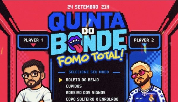 Imagem do evento Quinta do Bonde - FOMO TOTAL