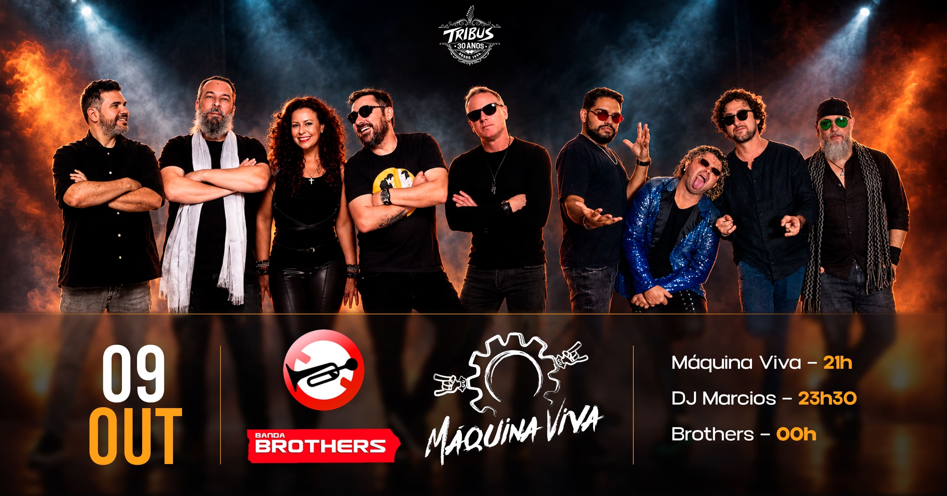 30 ANOS TRIBUS - MAQUINA VIVA + BROTHERS