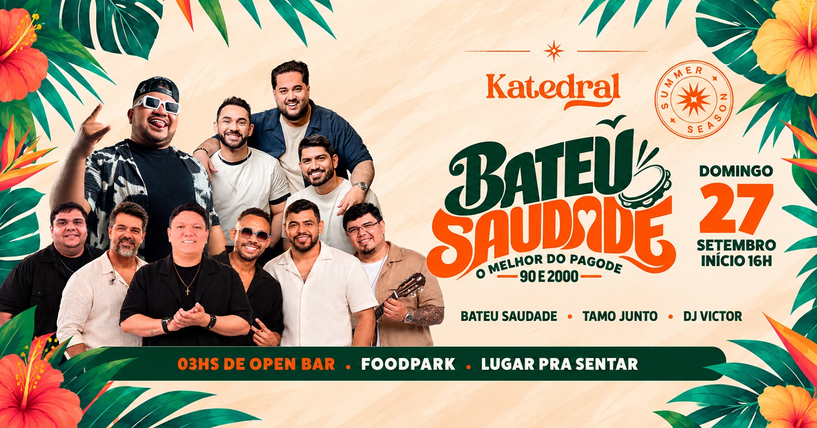 BATEU SAUDADE | BAR DA KATEDRAL