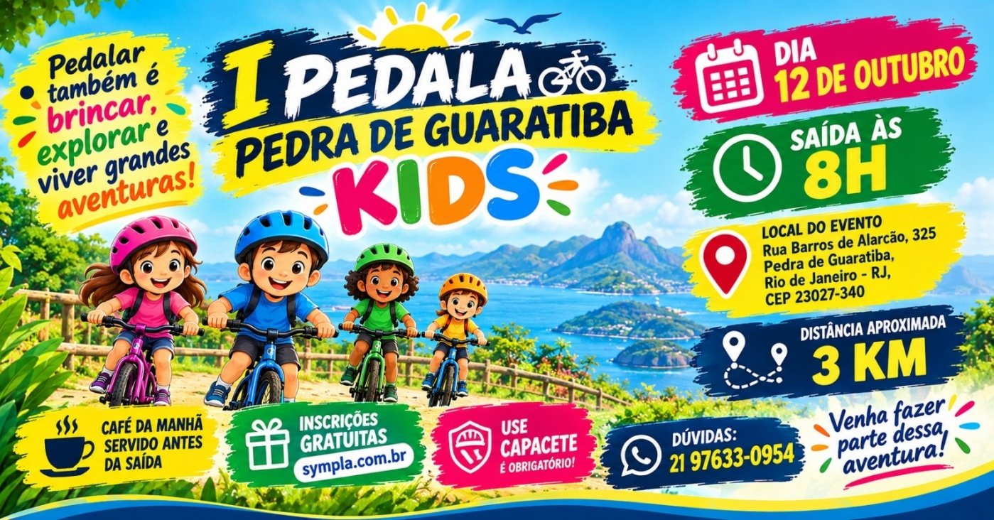I Pedala Pedra de Guaratiba Kids. 12/10/2026
