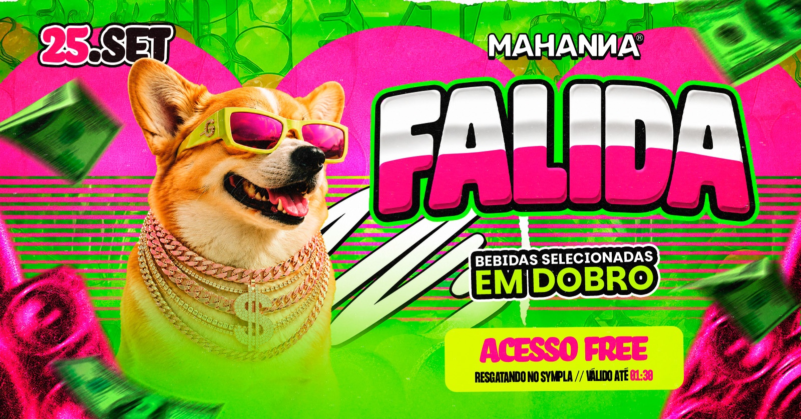 FALIDA | PROMOS NO BAR EM DOBRO* | BEBIDINHAS NA PISTA