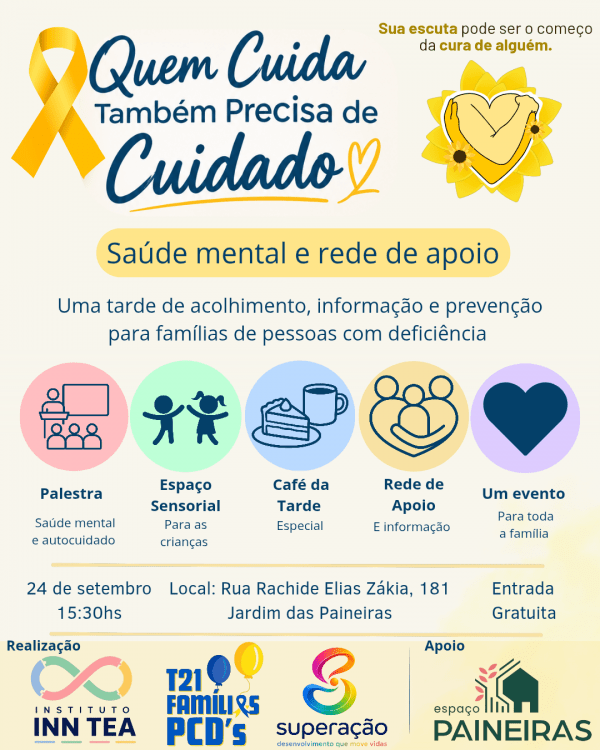 Imagem do evento Cuidar de quem cuida